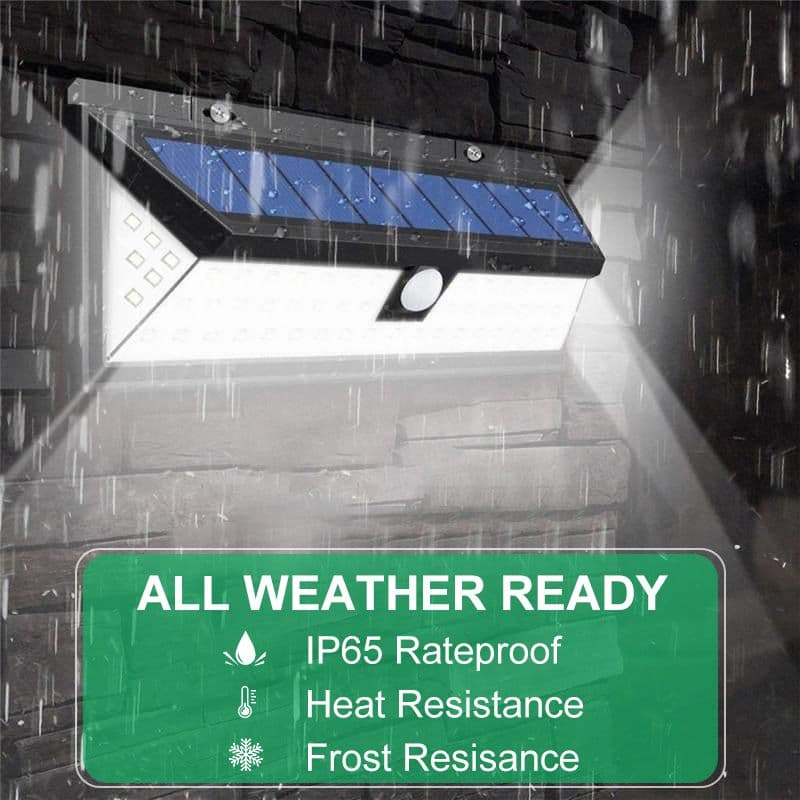 Lampes Solaires Applique Murale 12``